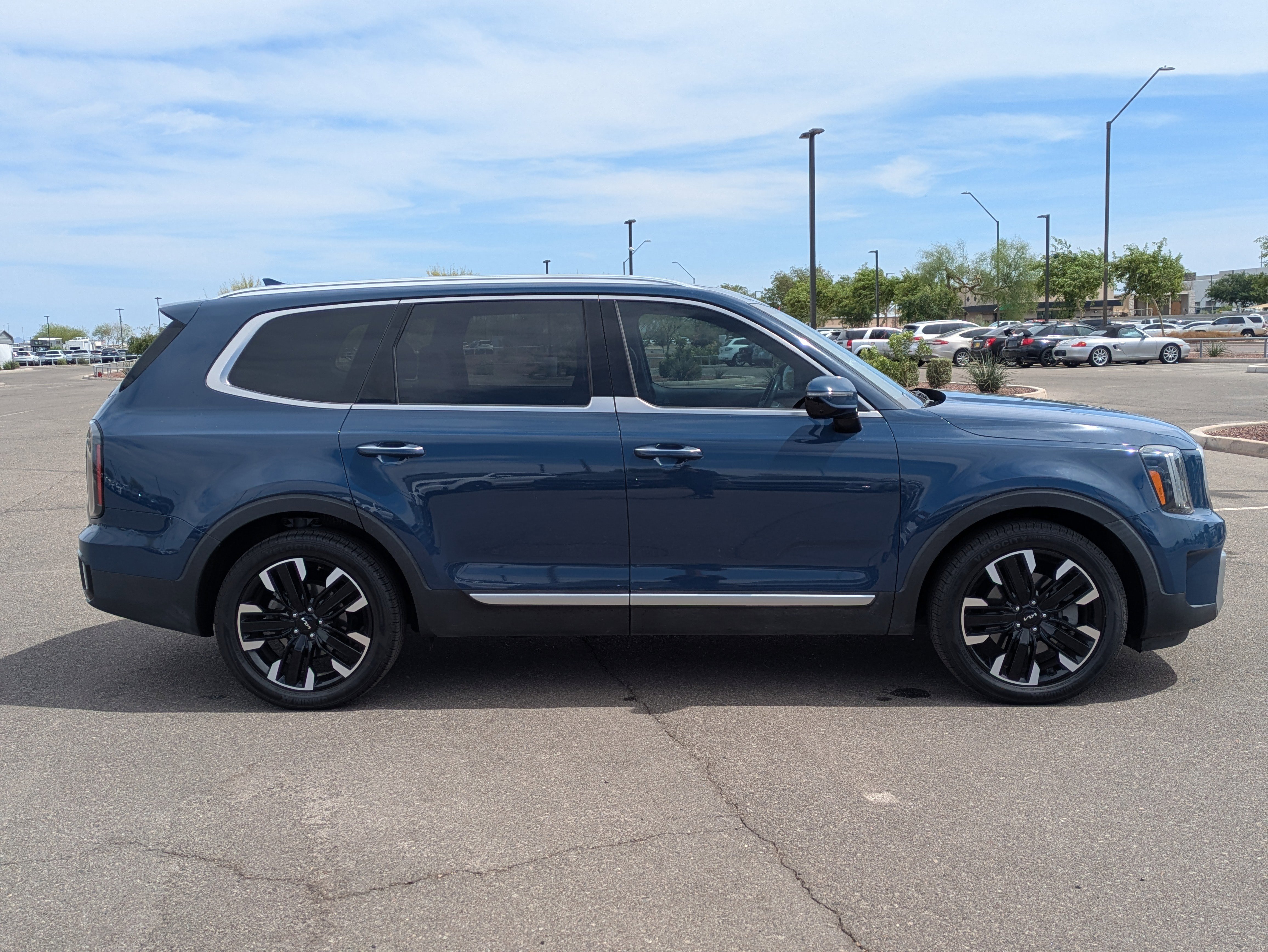 Used 2023 Midnight Lake Blue Kia SX Prestige image 6