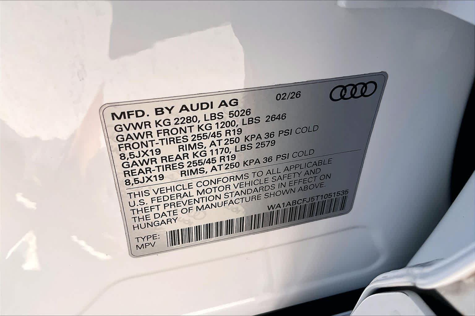 Used 2026 Arkona White Audi S line image 35