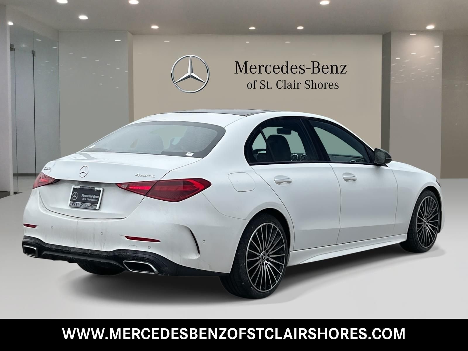 New 2026 Polar White Mercedes-Benz C 300 image 6