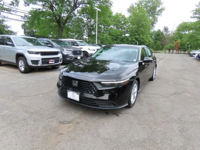 Certified Used 2023 Crystal Black Pearl Honda LX image 1