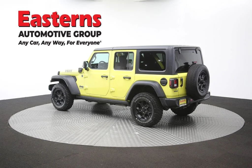 Used 2023 Yellow Jeep Willys 4xe image 63