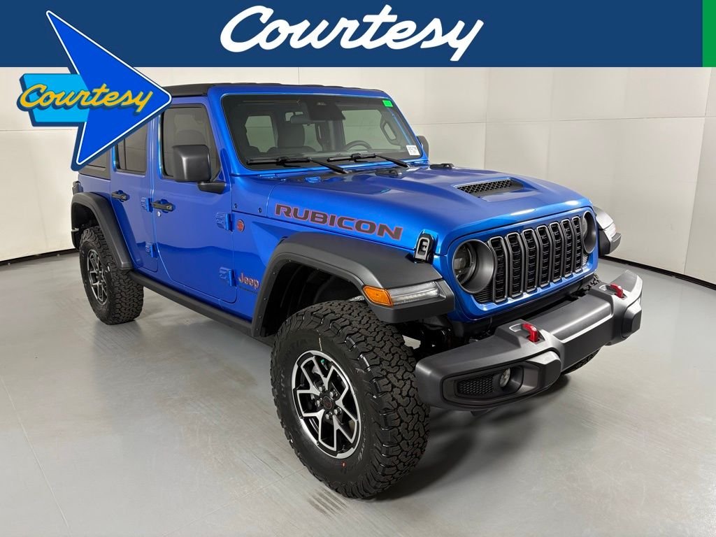 New 2026 Hydro Blue Pearlcoat Jeep Rubicon image 1