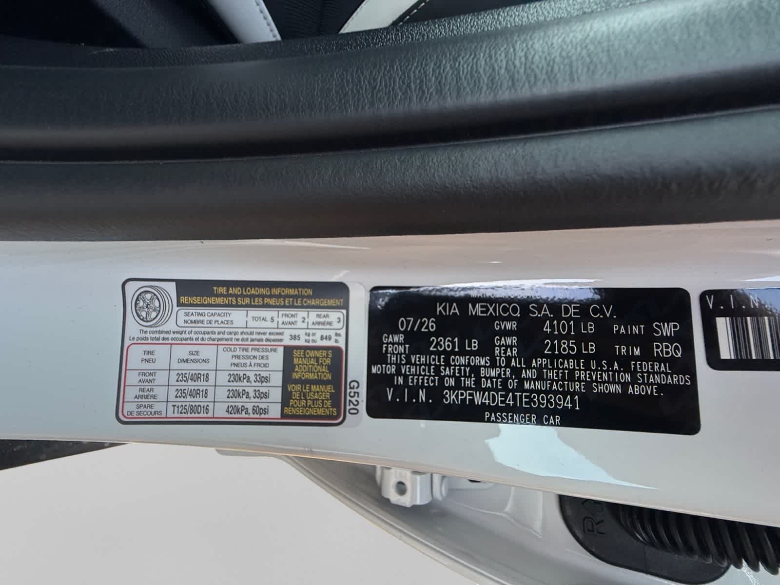 New 2026 Snow White Pearl Kia GT-Line image 25