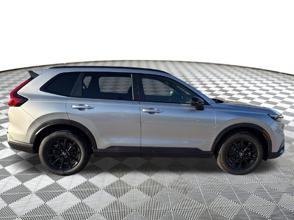 New 2027 Solar Silver Metallic Honda Sport-L Hybrid AWD image 6