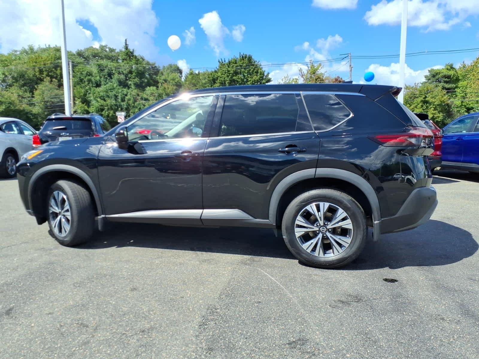 Certified Used 2021 Super Black Nissan SV image 8