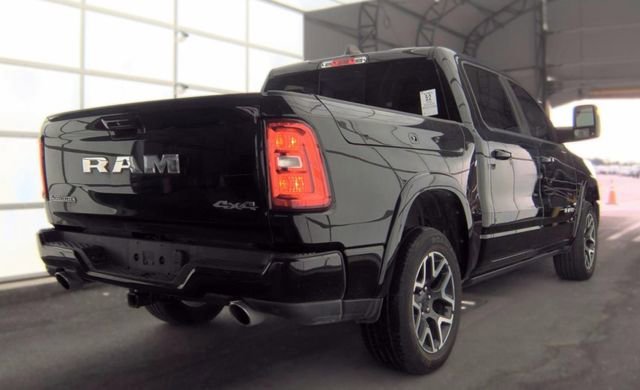 Used 2025 Diamond Black Crystal Pearlcoat Ram Laramie image 3