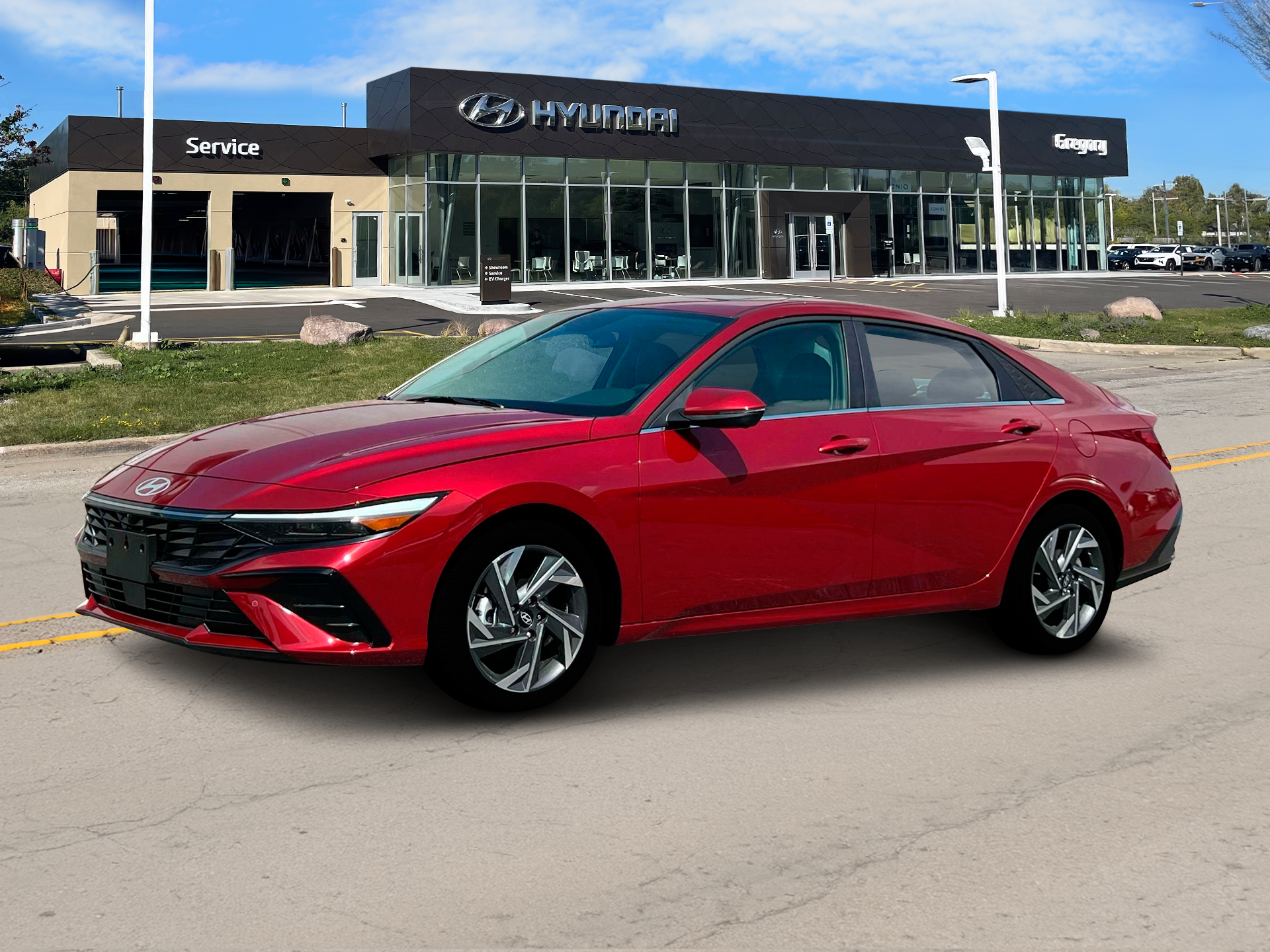 New 2025 Red Hyundai Limited image 2