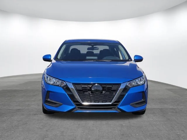 Certified Used 2022 Electric Blue Metallic Nissan SV image 2
