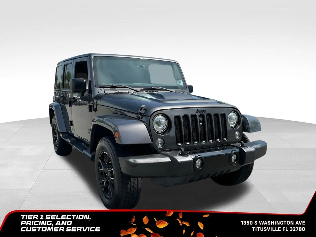 Used 2018 Gray Jeep Unlimited Sahara image 14