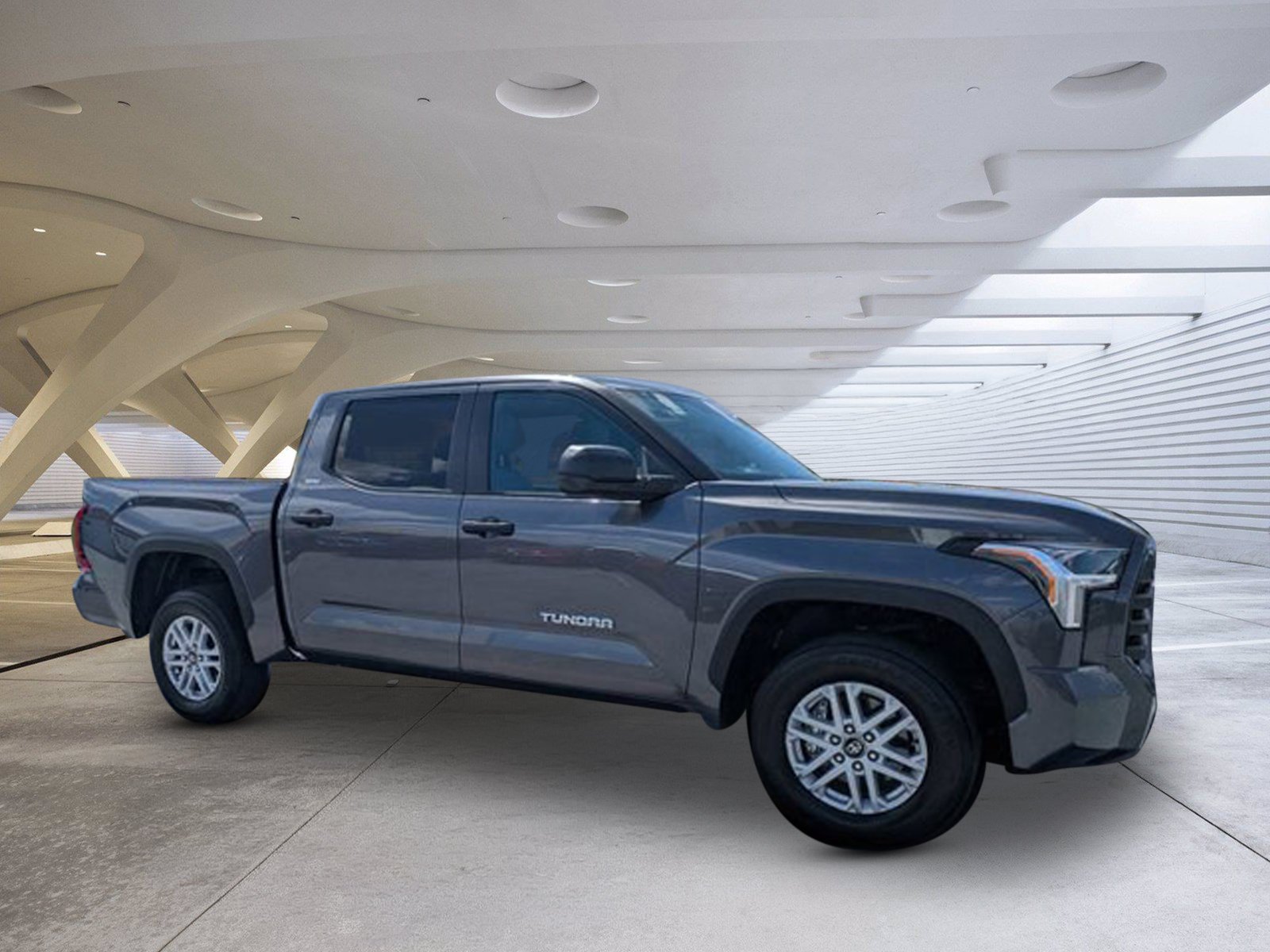 Used 2025 Magnetic Gray Metallic Toyota SR5 image 1