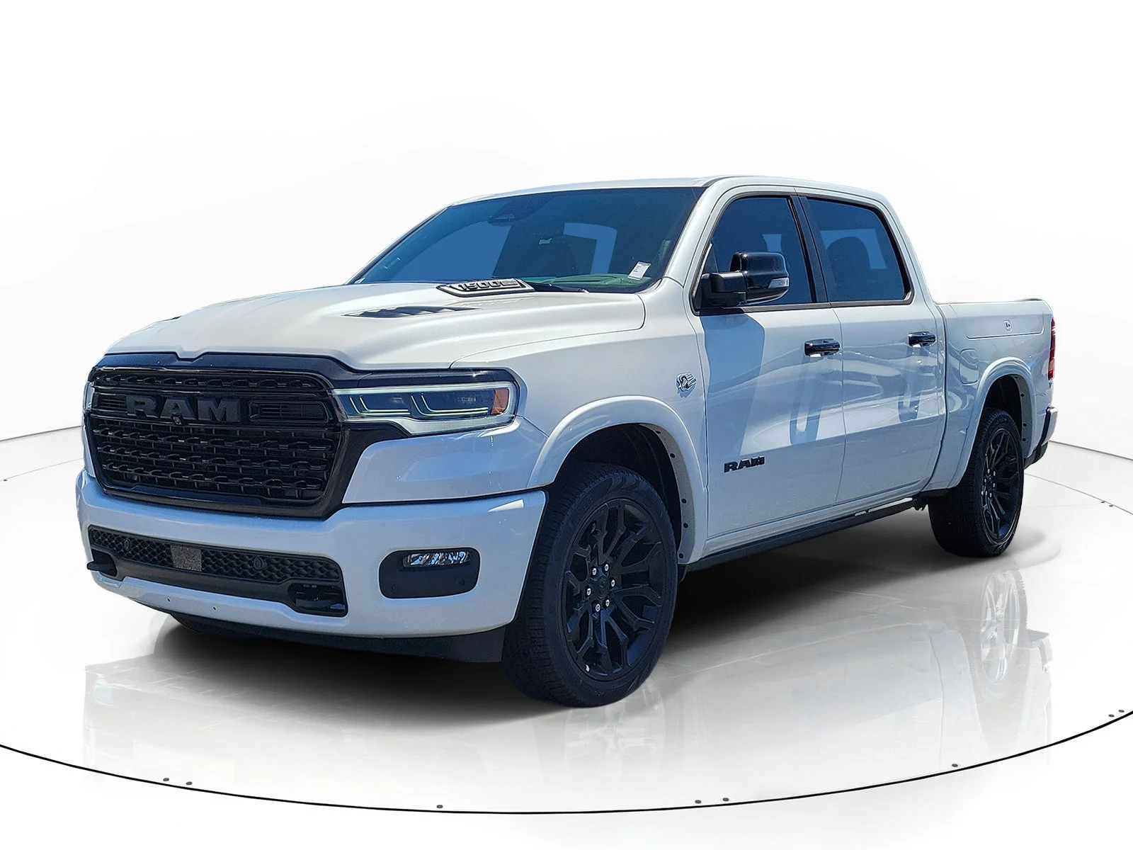 New 2026 Ivory White Tri-Coat Pearlcoat RAM Limited image 2