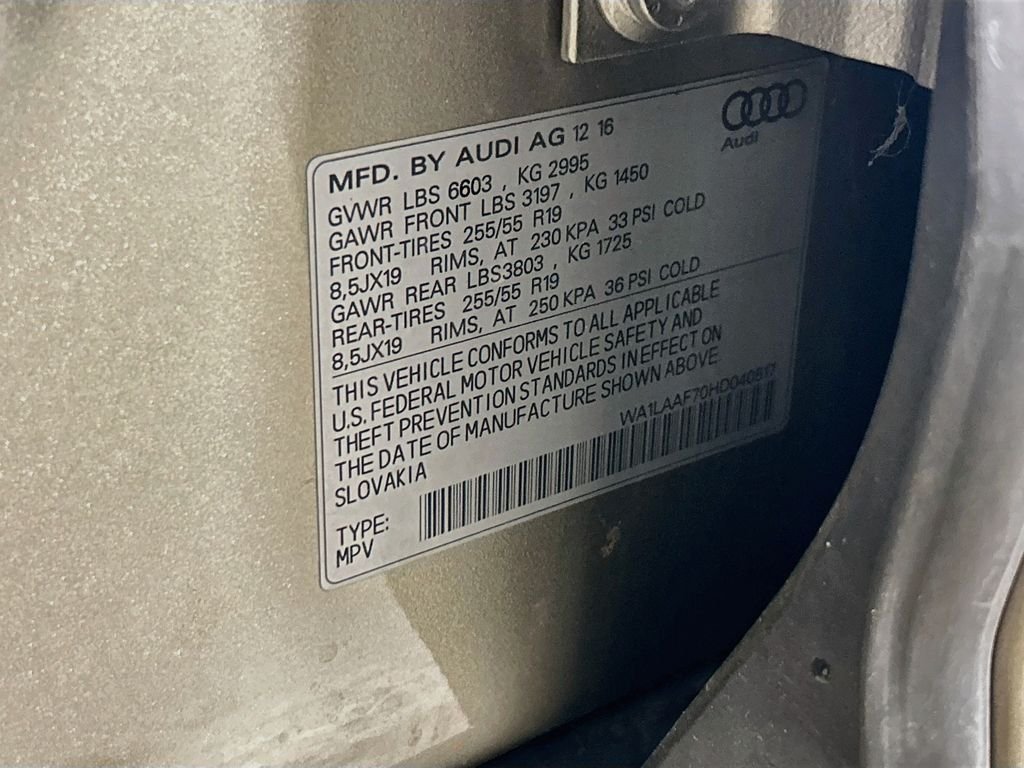 Used 2017 Argus Brown Metallic Audi Premium Plus image 33