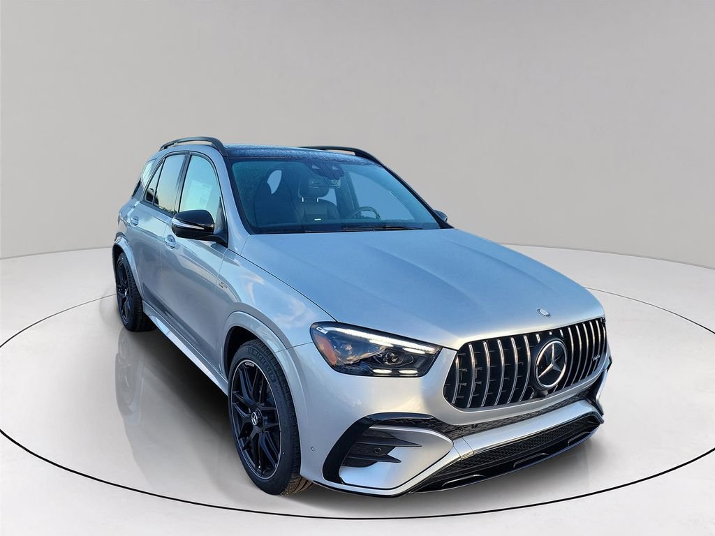 New 2026 Cirrus Silver Metallic Mercedes-Benz AMG® GLE 53 4MATIC+ SUV image 1