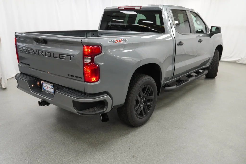 New 2026 Sterling Gray Metallic Chevrolet Custom image 3