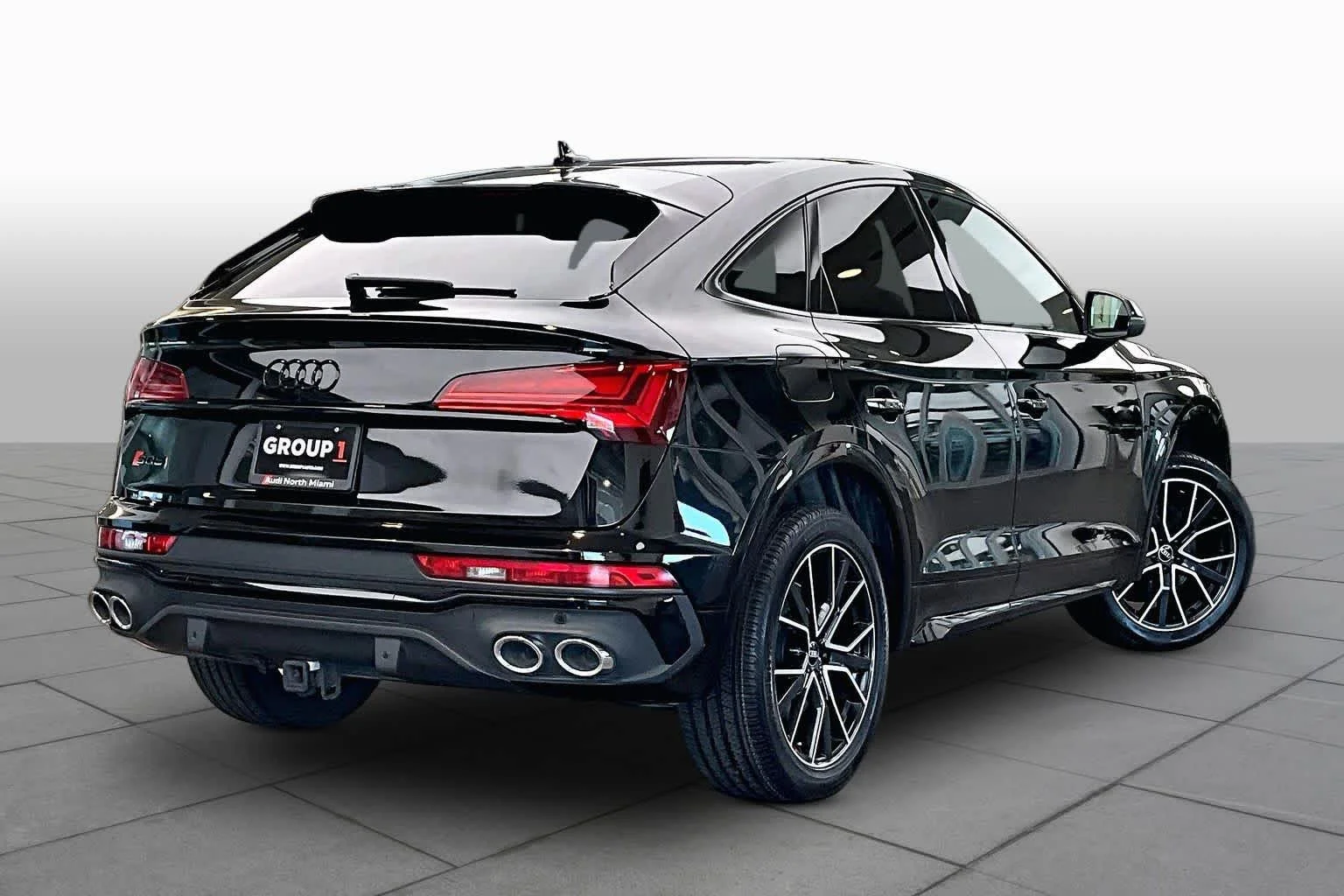Used 2023 Mythos Black Metallic Audi Premium Plus image 22