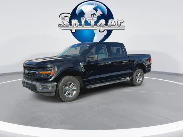 Certified Used 2025 Black Metallic Ford XLT image 6