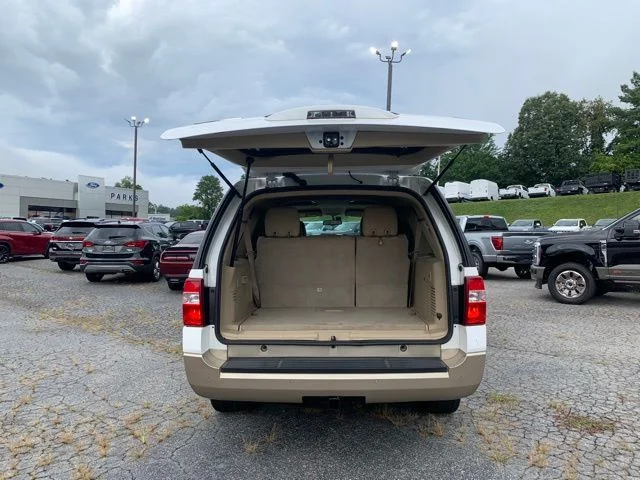 Used 2014 White Platinum Tri-Coat Metallic Ford XLT image 9