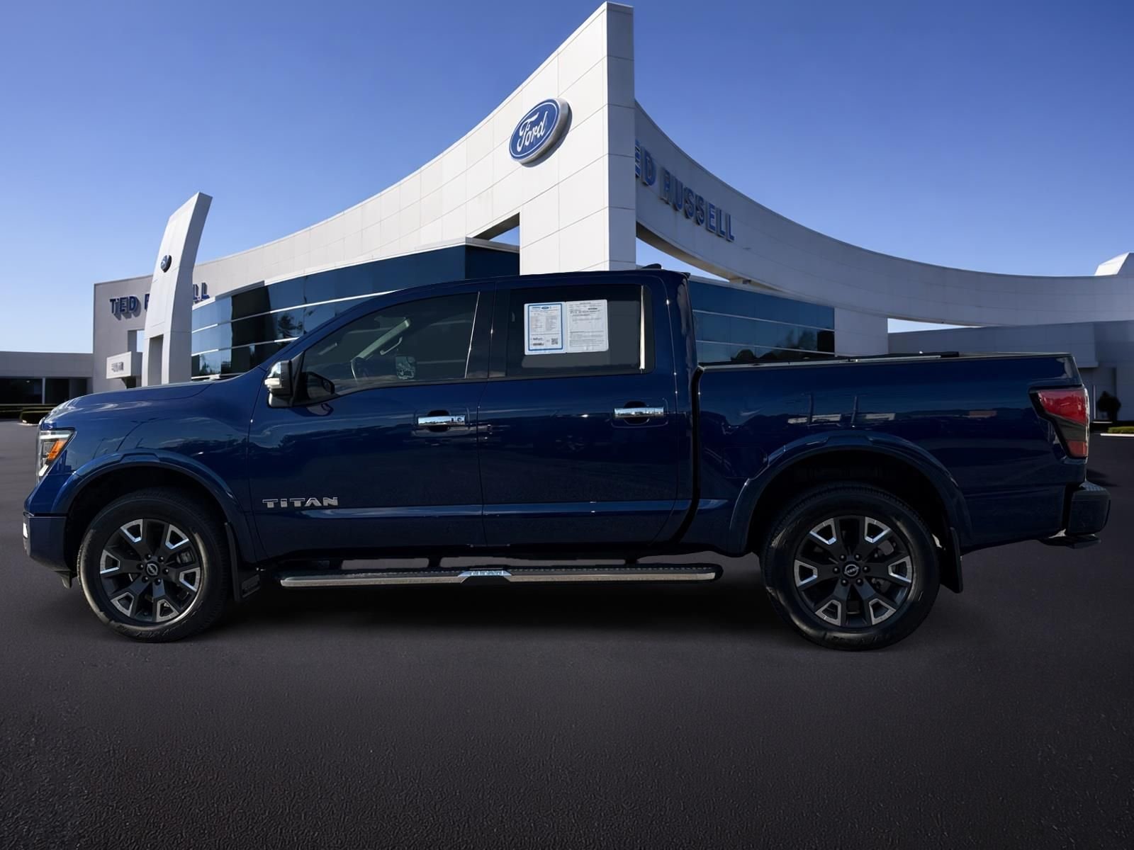 Used 2024 Deep Blue Pearl Nissan Platinum Reserve image 9
