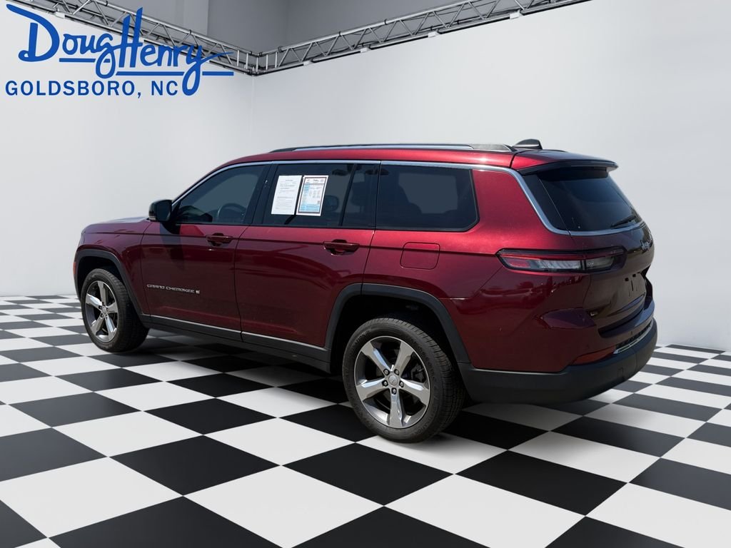 Used 2021 Red Jeep Limited image 3