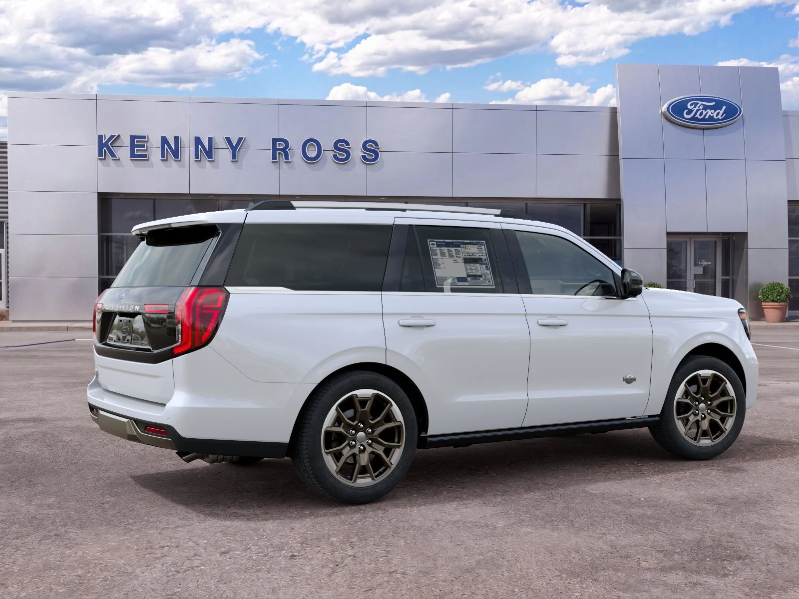 New 2027 Star White Metallic Tri-Coat Ford King Ranch® image 7
