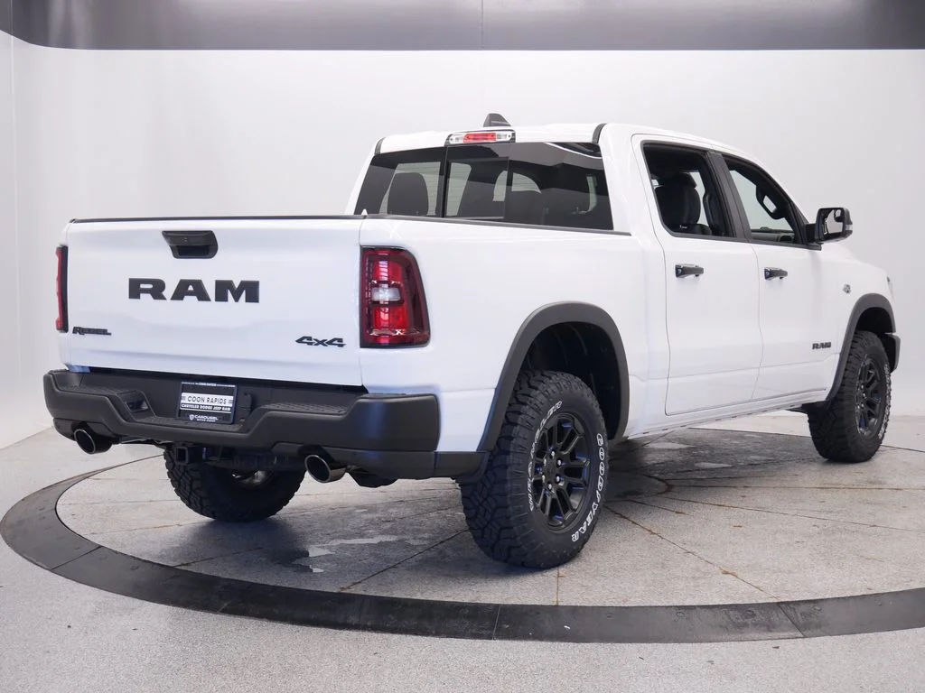 New 2026 Bright White Clear-Coat Exterior Paint Ram Rebel image 6