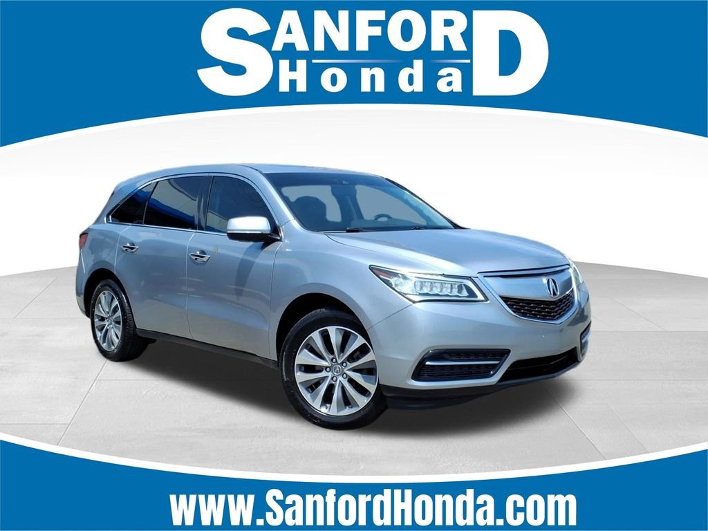 Used 2016 Lunar Silver Metallic Acura 3.5L image 1