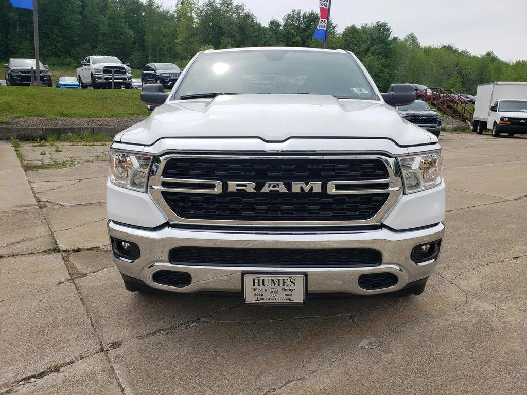 Used 2022 Bright White Clearcoat Ram Big Horn image 9