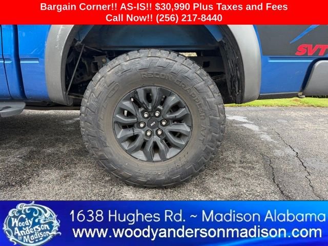 Used 2013 Blue Flame Metallic Ford SVT Raptor SUPERCHARGED image 6