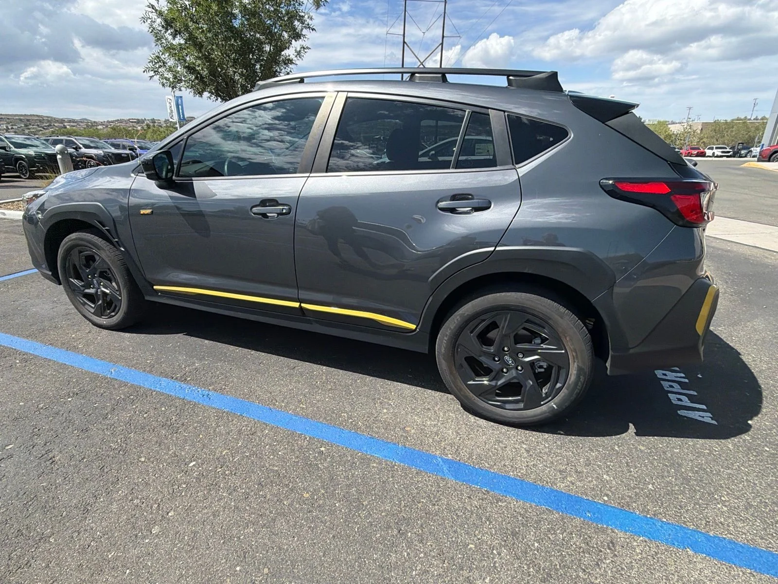 Used 2024 Gray Subaru Sport image 2