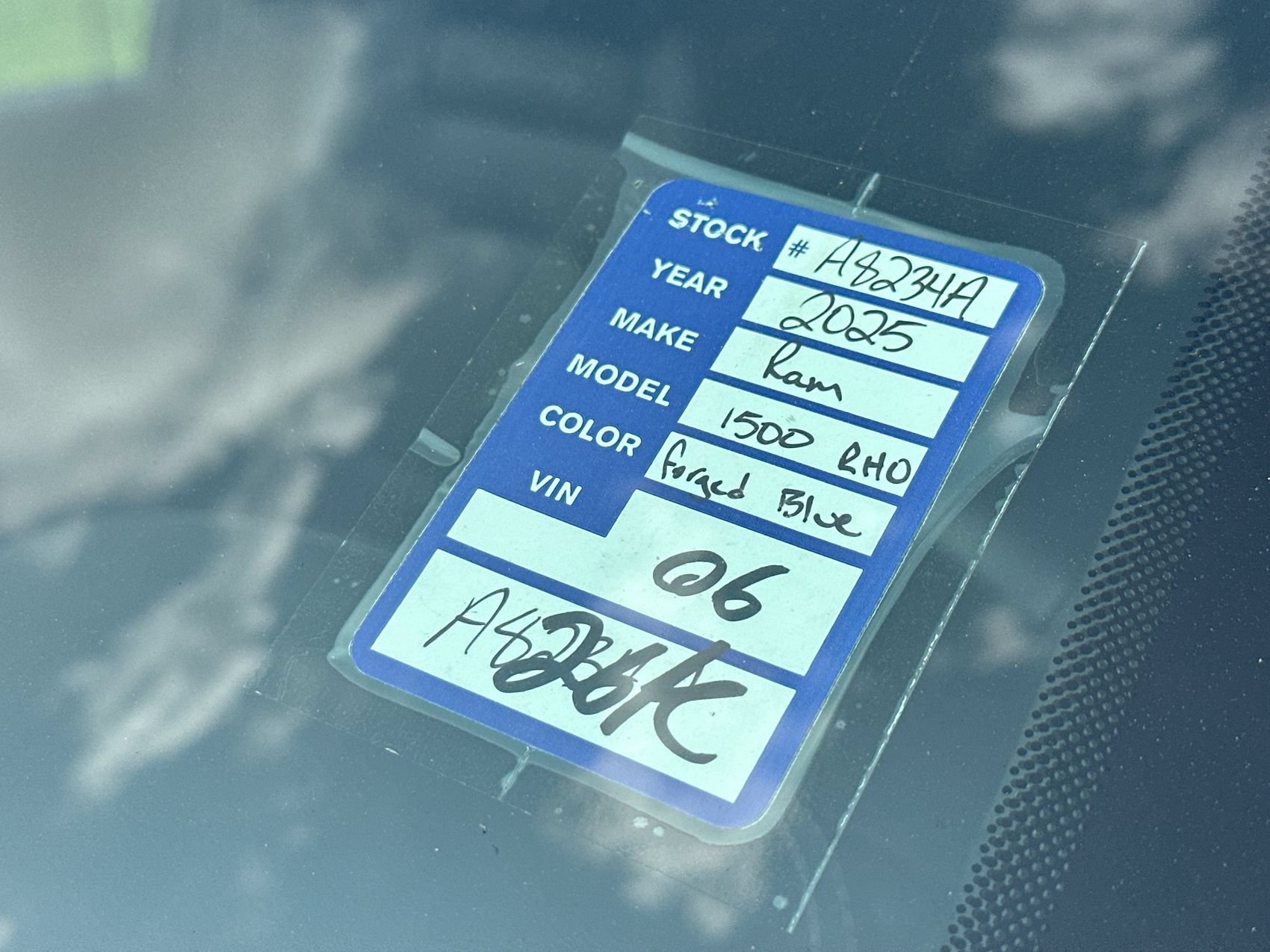 Used 2025 Forged Blue Metallic Ram RHO image 27