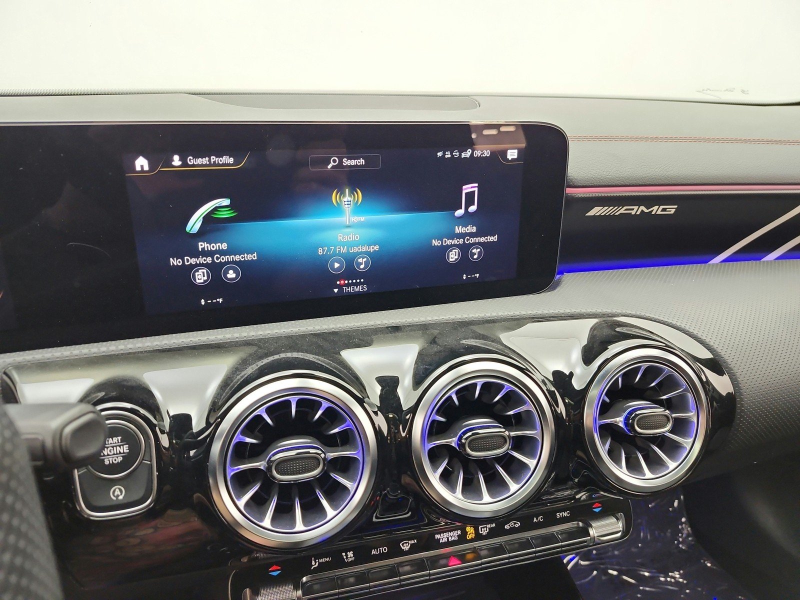 Used 2023 Cosmos Black Metallic Mercedes-Benz AMG® CLA 35 4MATIC Coupe image 10
