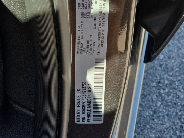 2025 Ram 1500 Tradesman