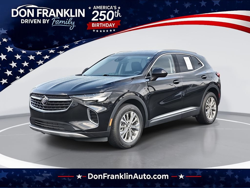 Certified Used 2023 Black Buick Preferred image 1