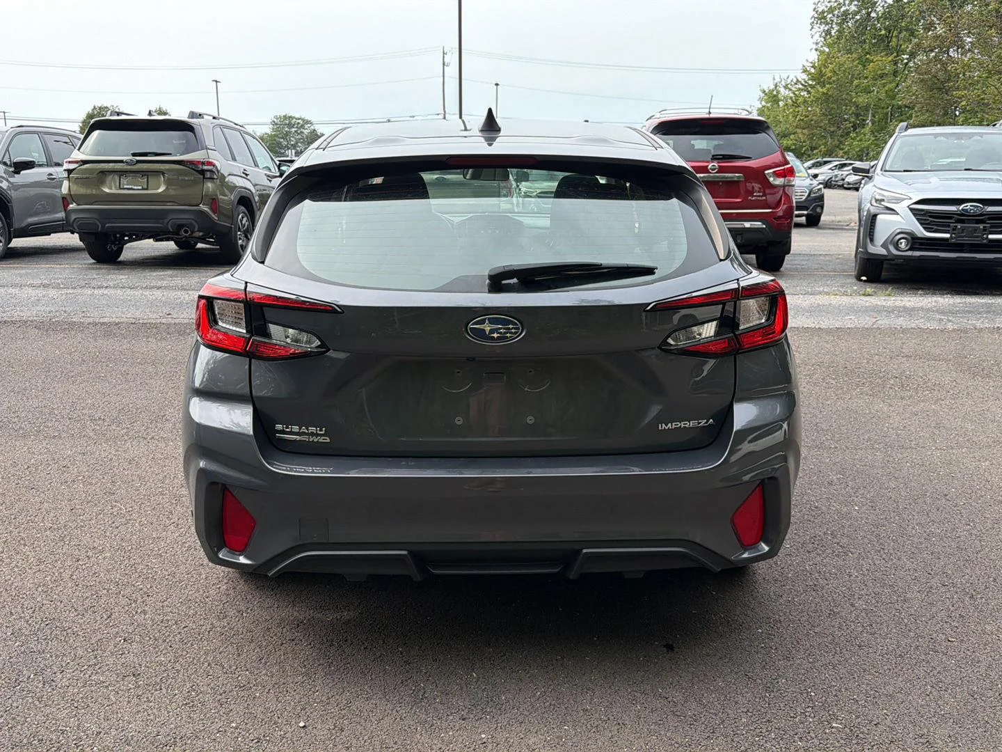 Used 2024 Magnetite Gray Metallic Subaru Base image 9