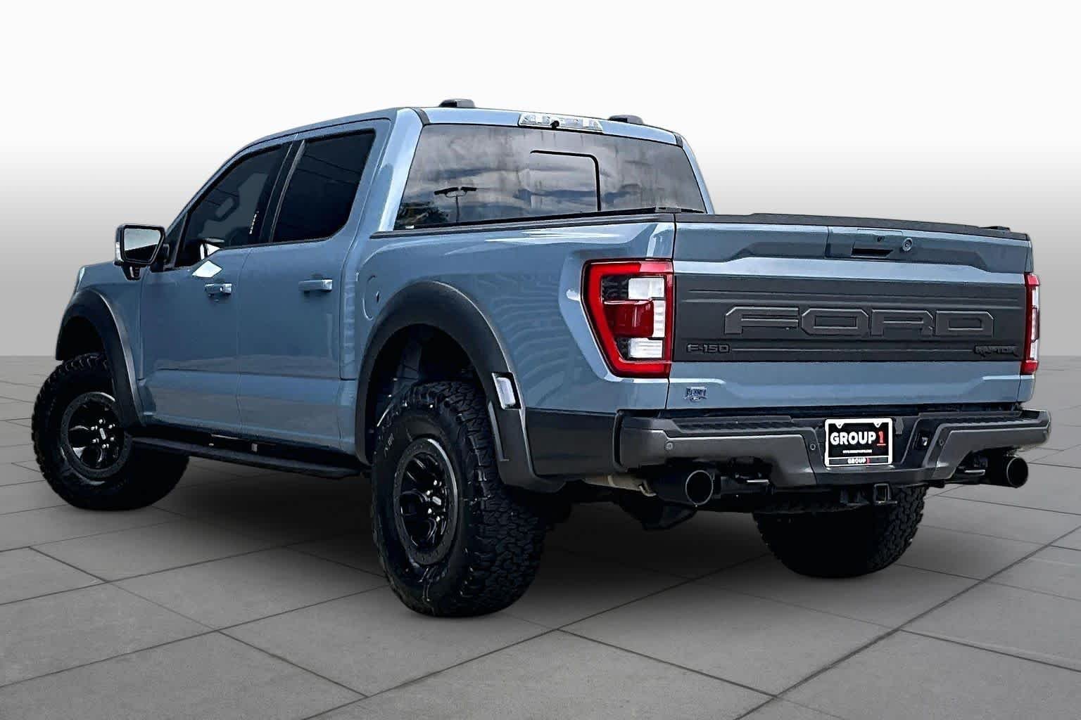 Used 2023 Azure Gray Metallic Tri-Coat Ford Raptor image 12
