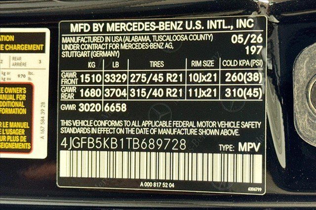 New 2026 Obsidian Black Metallic Mercedes-Benz GLE 450 image 60