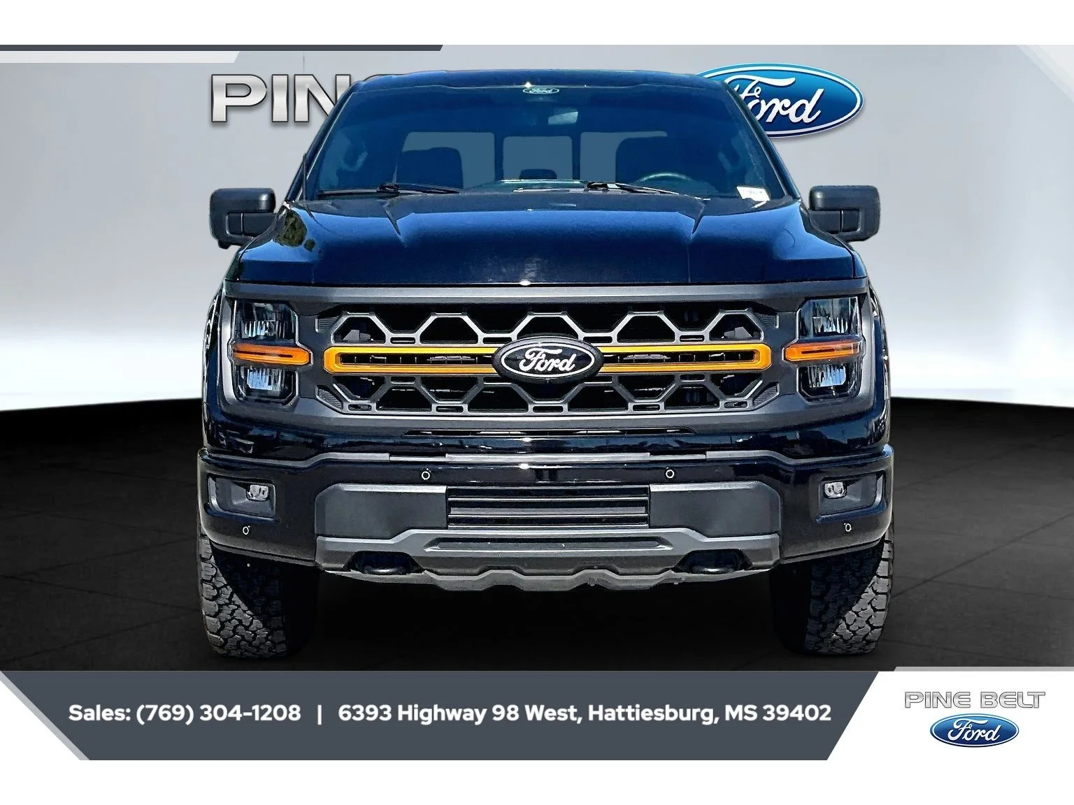 Used 2025 Agate Black Metallic Ford Tremor image 3