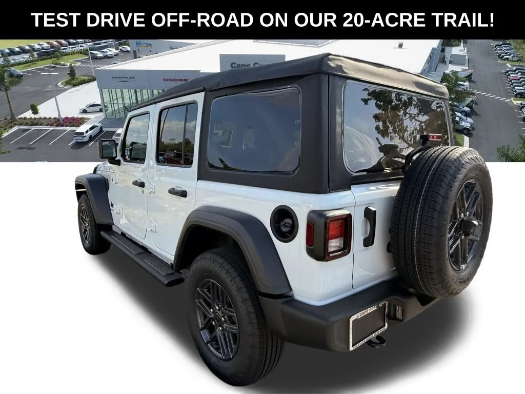 New 2026 Bright White Clear-Coat Exterior Paint Jeep Sport image 6