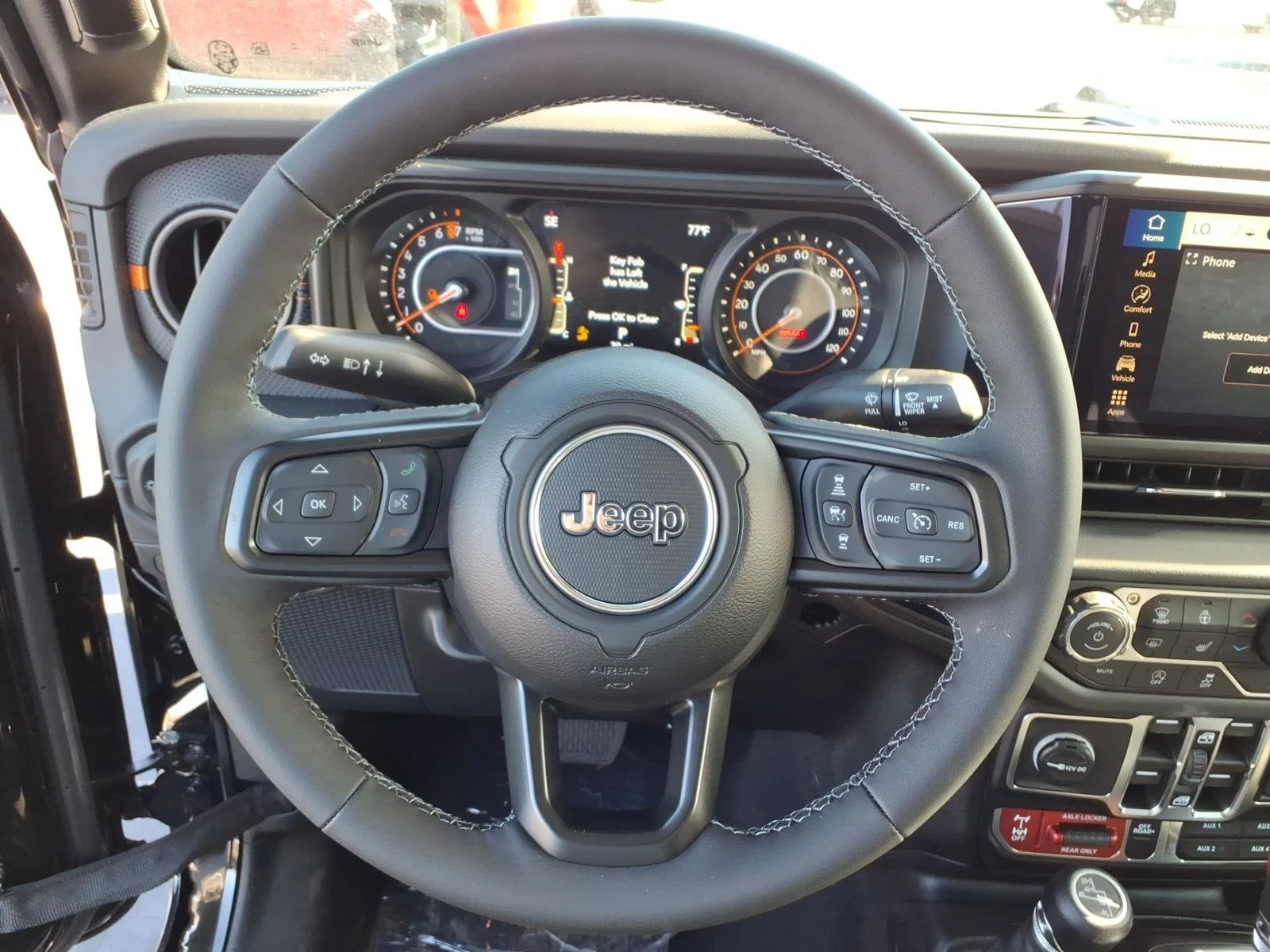 New 2026 Black Clear-Coat Exterior Paint Jeep Mojave image 12