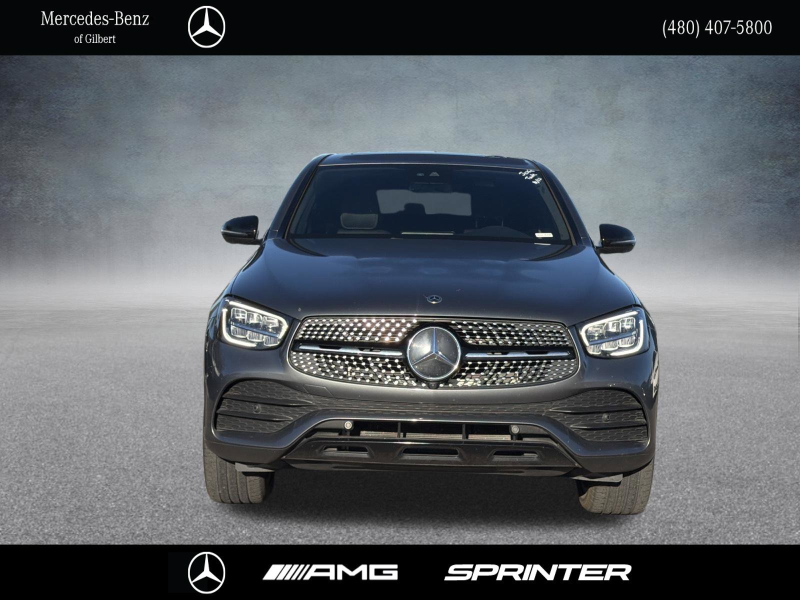 Used 2023 Gray Mercedes-Benz GLC 300 Coupe image 2
