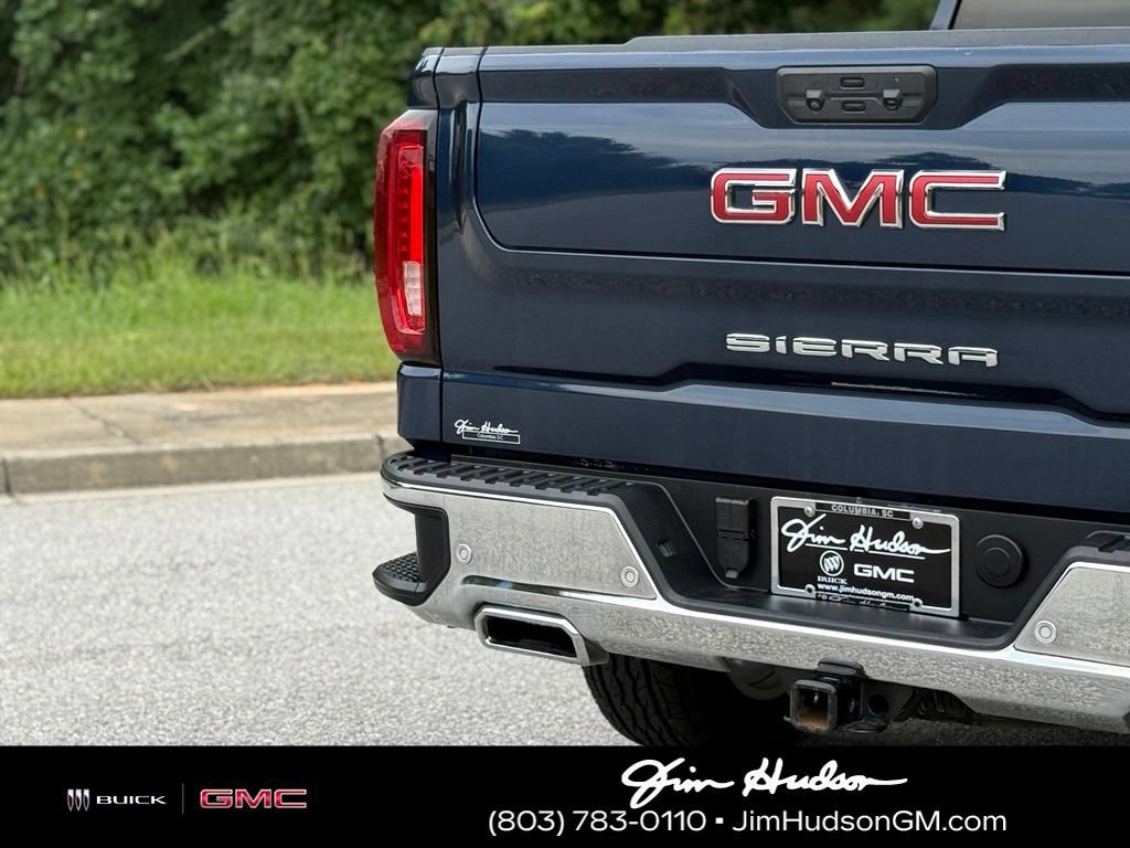 Used 2023 PACIFIC BLUE METALLIC GMC SLT image 16