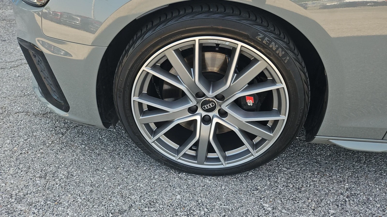Used 2022 Quantum Gray Audi Premium Plus image 9