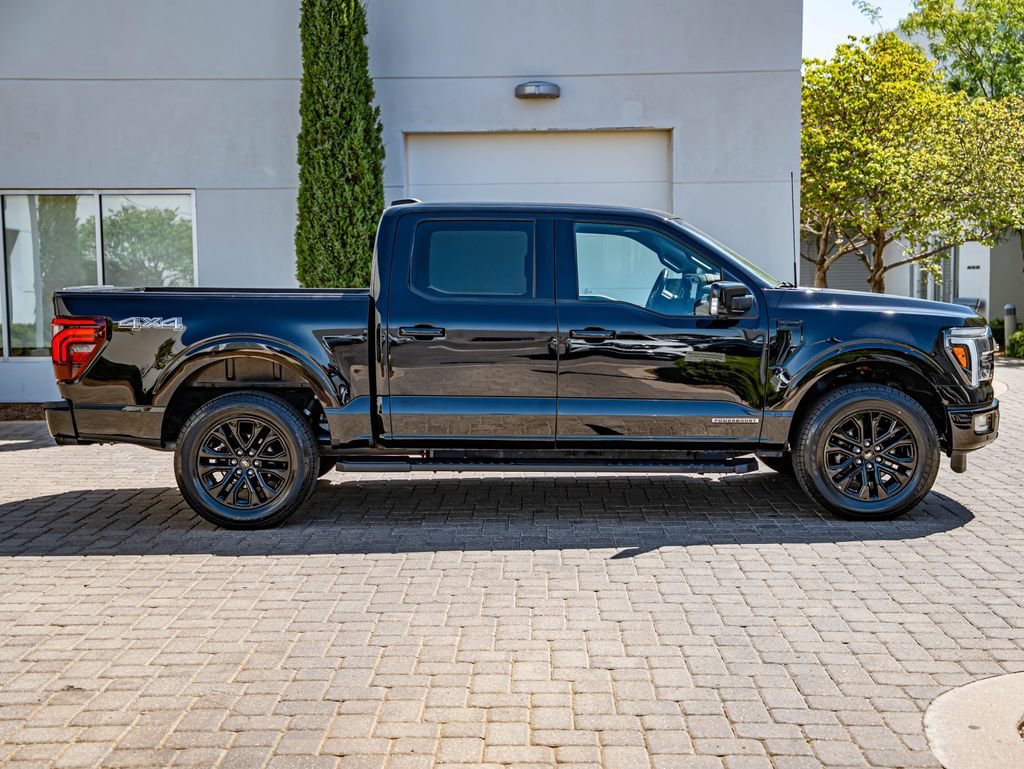 Used 2024 Agate Black Metallic Ford Lariat image 4