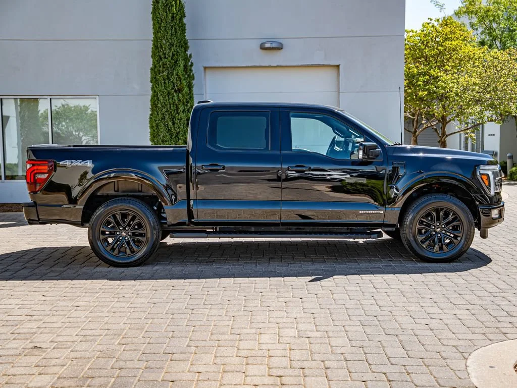 Used 2024 Agate Black Metallic Ford Lariat image 4