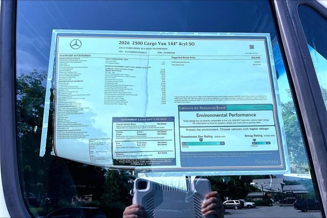 New 2026 White Mercedes-Benz Cargo 144 WB image 17