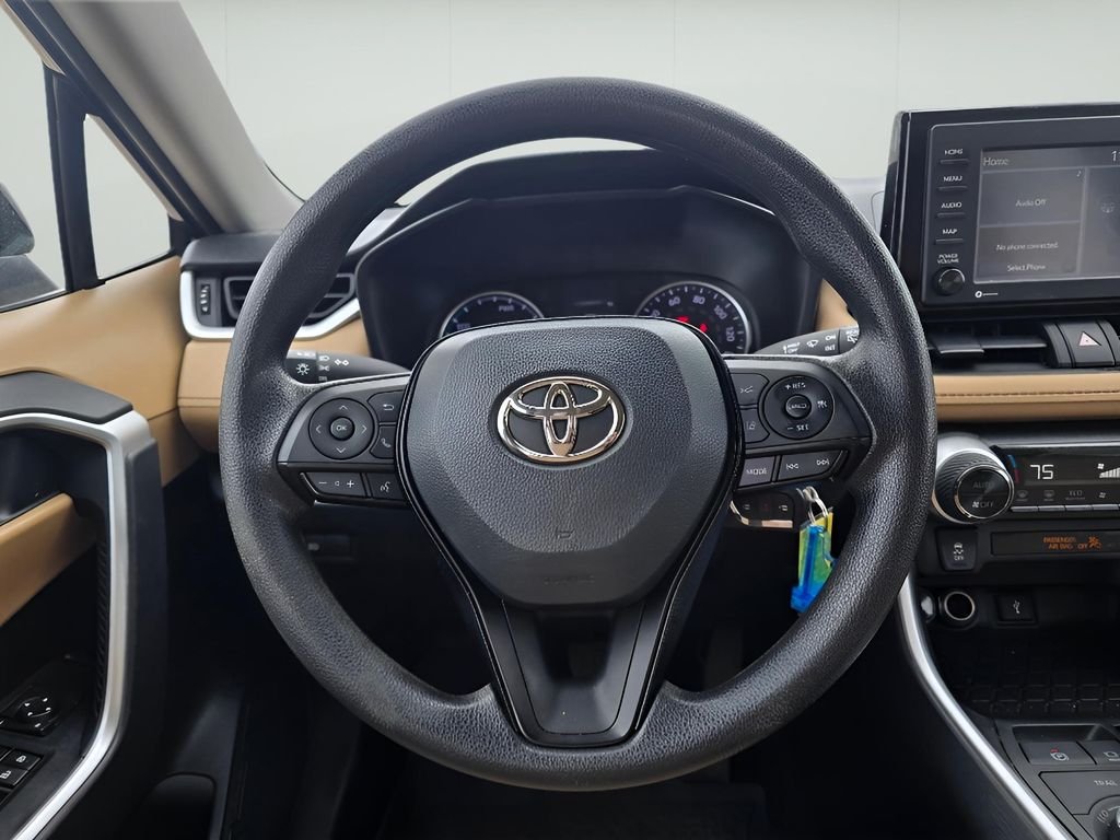 Used 2022 Midnight Black Metallic Toyota Hybrid LE image 26
