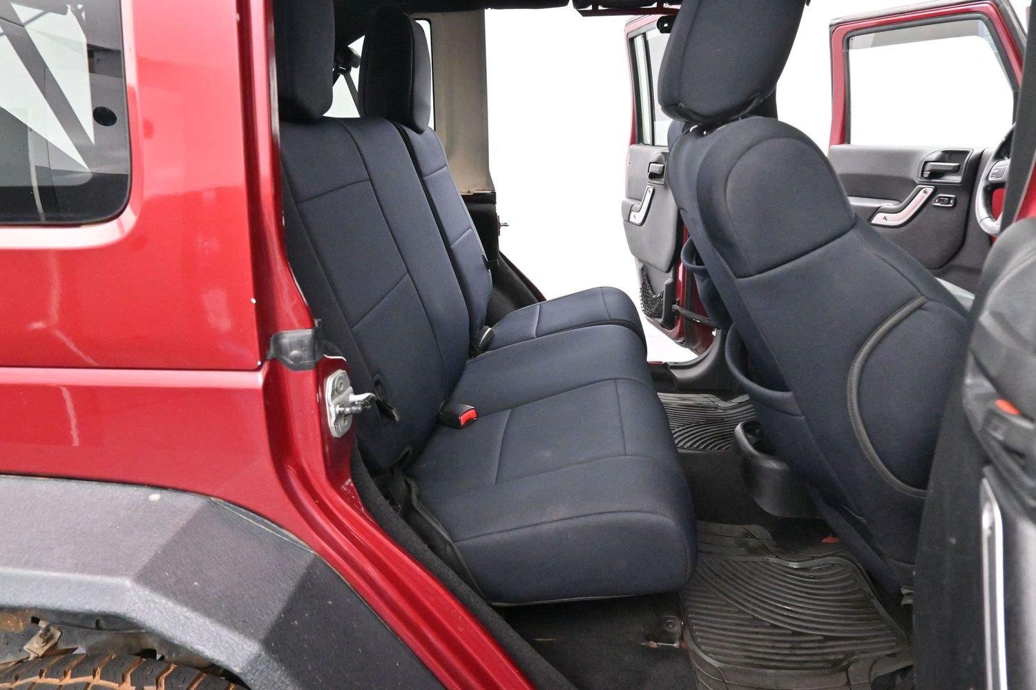 Used 2011 Deep Cherry Red Crystal Pearlcoat Jeep Sahara image 29