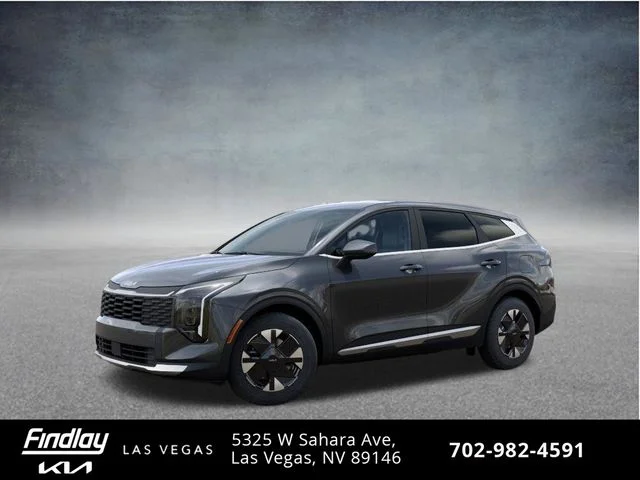 New 2026 Gray Kia LX image 3