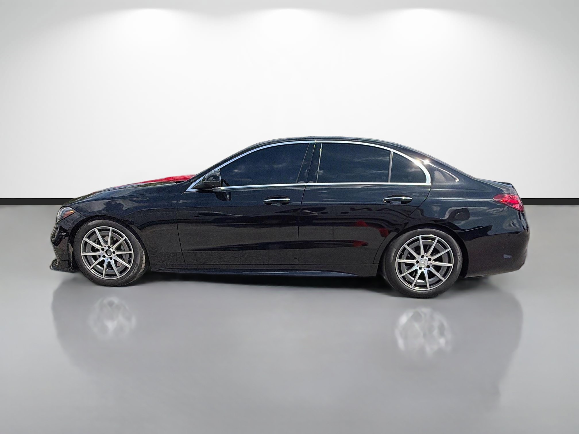 Used 2023 Black Mercedes-Benz AMG® C 43 image 2