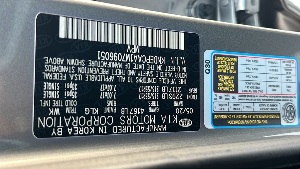 Used 2021 Gray Kia LX image 26